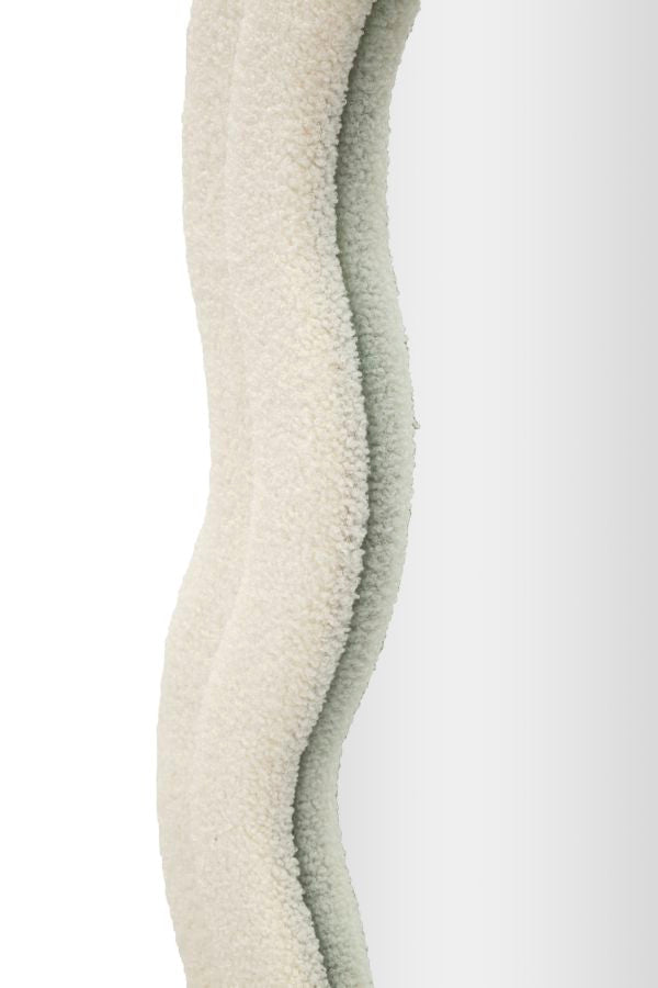 Mauro Ferretti Teddy Spiegel in crème bouclé