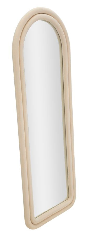 Mauro Ferretti Cloe Wandspiegel in fluweel beige