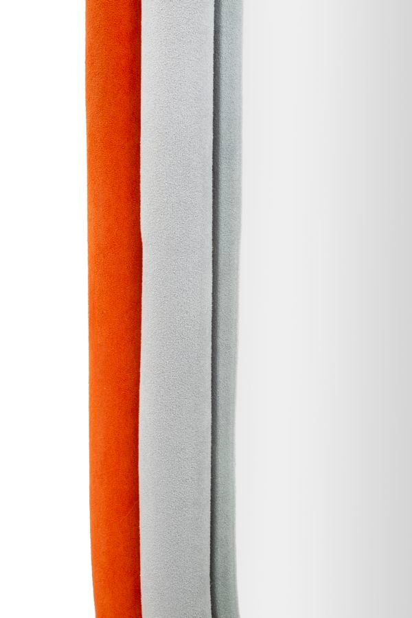 Mauro Ferretti Antony Wandspiegel in oranje fluweel