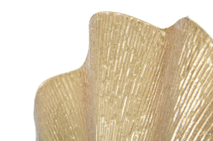 Mauro Ferretti Leaf Wandkandelaar in bladgoud metaal