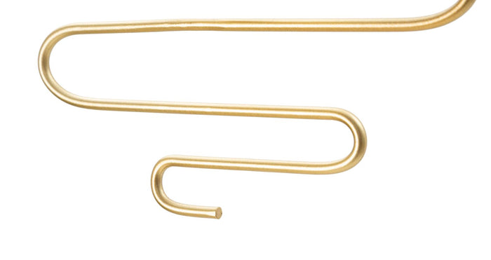 Mauro Ferretti Alid Set van 2 wandkandelaars in goud metaal