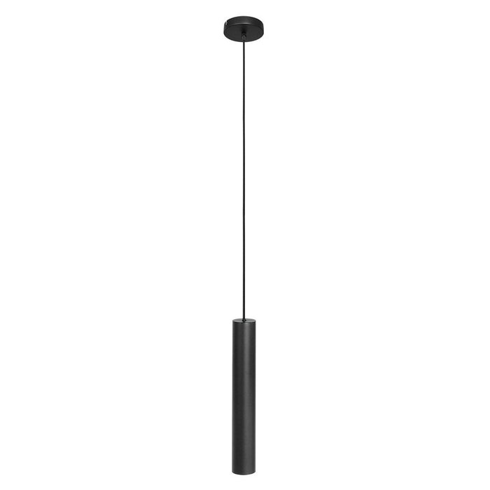 Steinhauer Hanglamp Tubel Zwart Ø 5cm Incl. GU10 4.9 Watt Dim To Warm