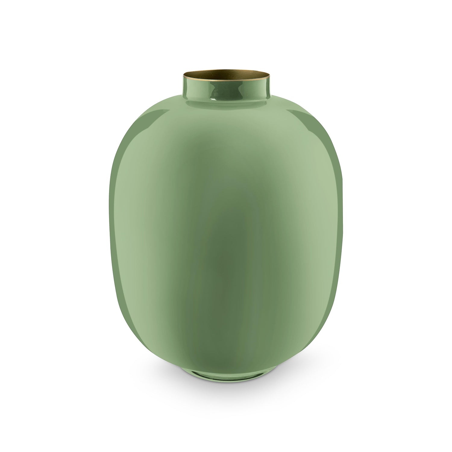 Pip Studio - Bloemenvaas - Groene vaas - Metaal - 32cm