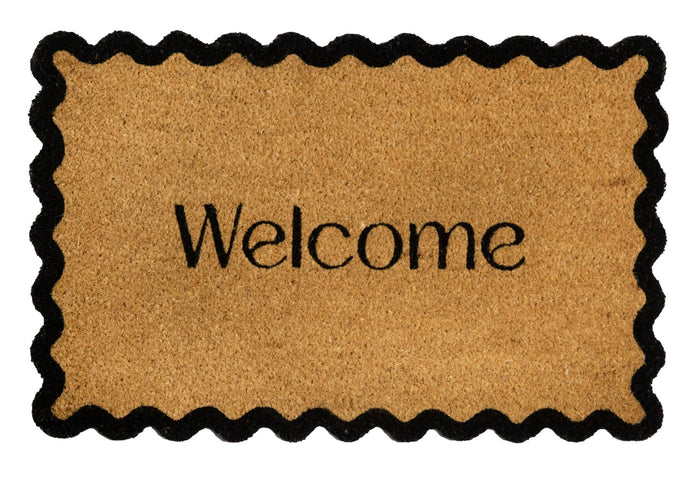 MD Entree - Deurmat - Kokosmat - Wave Welcome - 45 x 70 cm