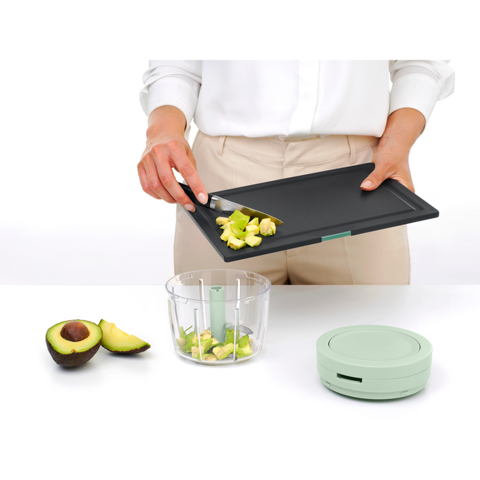 Brabantia Tasty+ Handmatige Hakmolen met Trekkoord - Jade Green