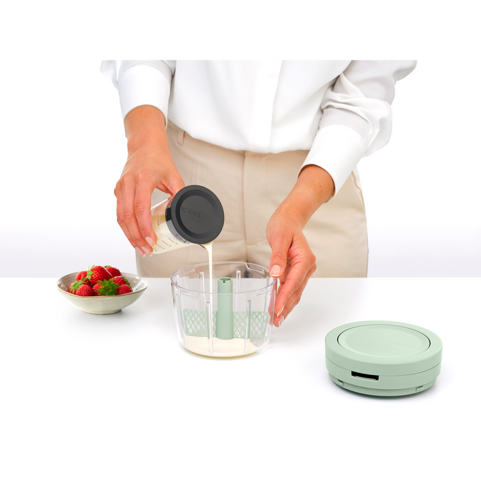 Brabantia Tasty+ Handmatige Hakmolen met Trekkoord - Jade Green