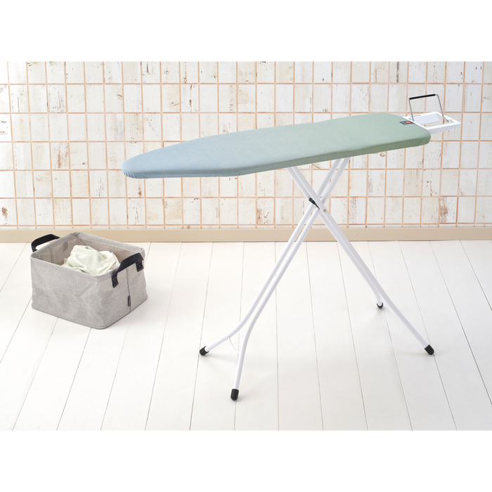 Strijkplank B, 124x38 cm met strijkijzerhouder - Soothing Sea