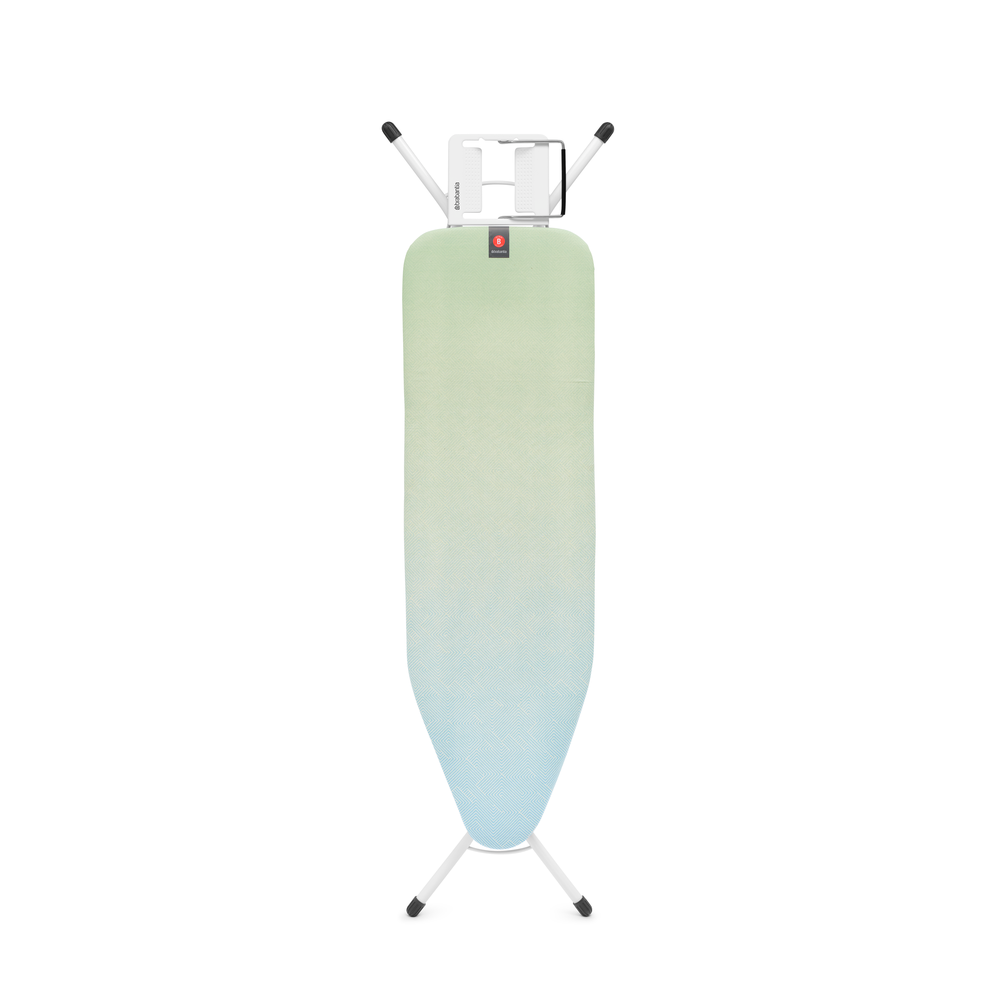 Strijkplank B, 124x38 cm met strijkijzerhouder - Soothing Sea