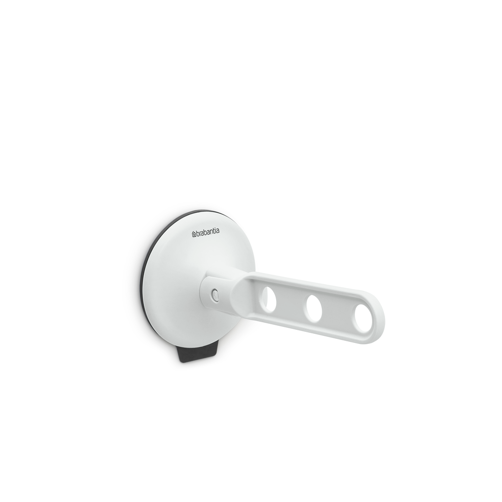 Inklapbare kledinghaak met zuignap - Light Grey