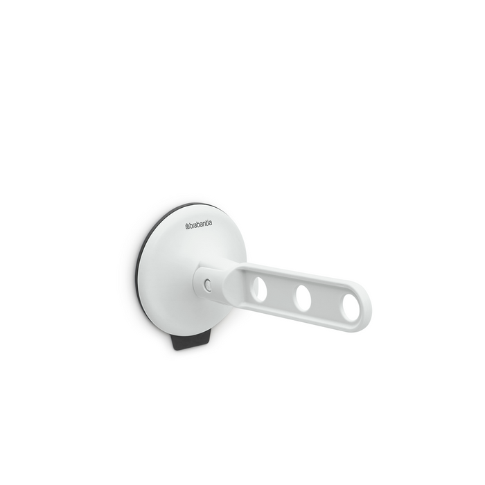 Inklapbare kledinghaak met zuignap - Light Grey