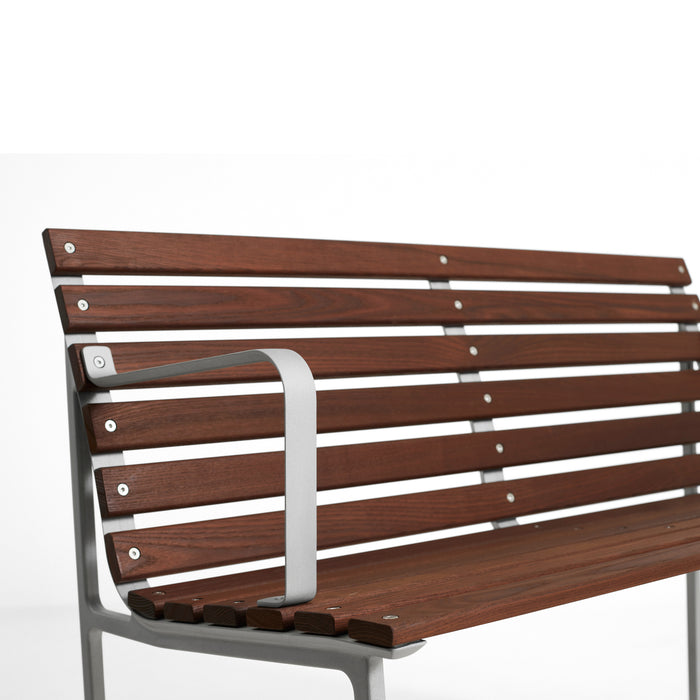 HAY Traverse Tuinbank 2,5-zits met Armleuning - Essenhout