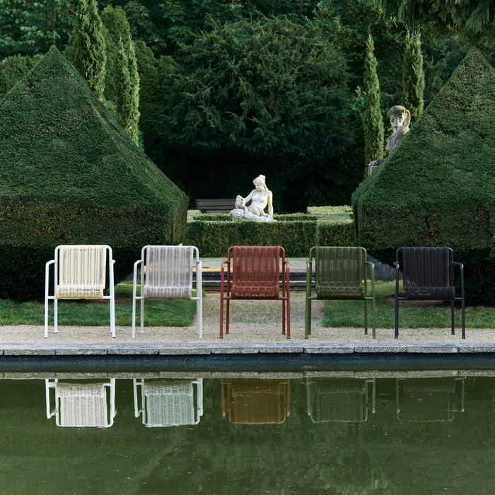 HAY Palissade Cord Tuinstoel - Lichtgrijs