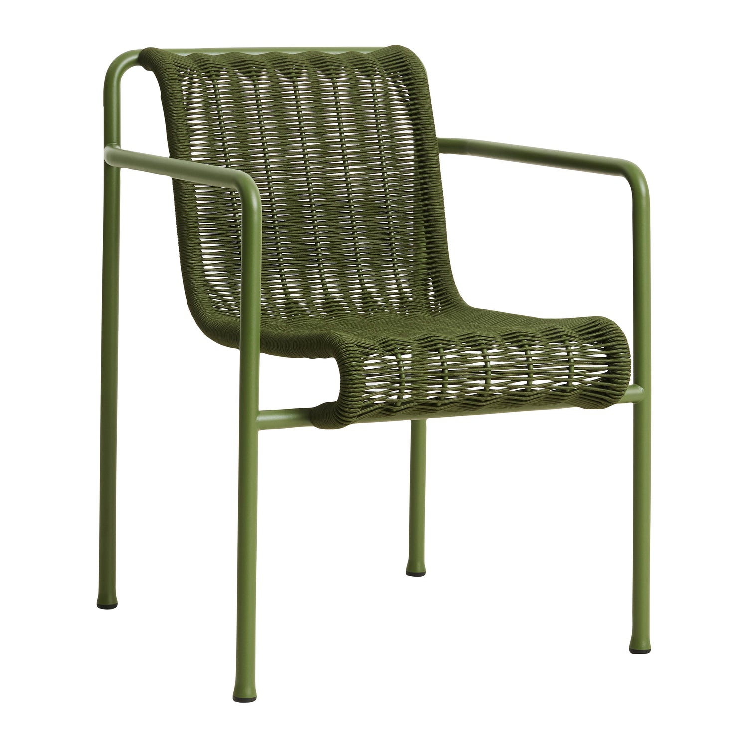HAY Palissade Cord Tuinstoel - Olijfgroen
