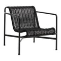 HAY Palissade Cord Lounge Chair Low - Antraciet