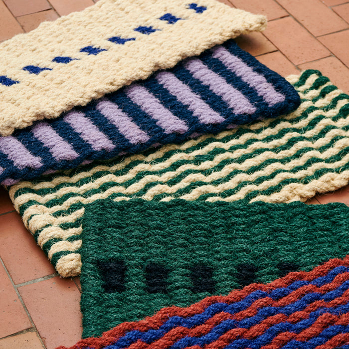 HAY Coco Deurmat - Bruin / Navy