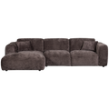 WOOOD Cloud Chaise Longue Links - Bruin
