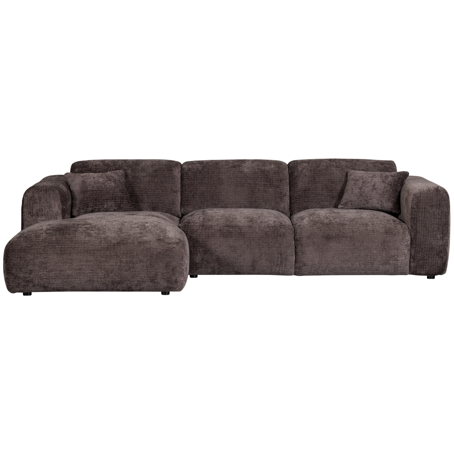 WOOOD Cloud Chaise Longue Links - Bruin