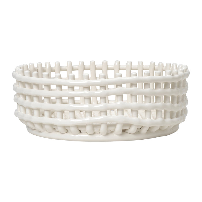Ferm Living Ceramic Centrepiece Schaal - Off-White