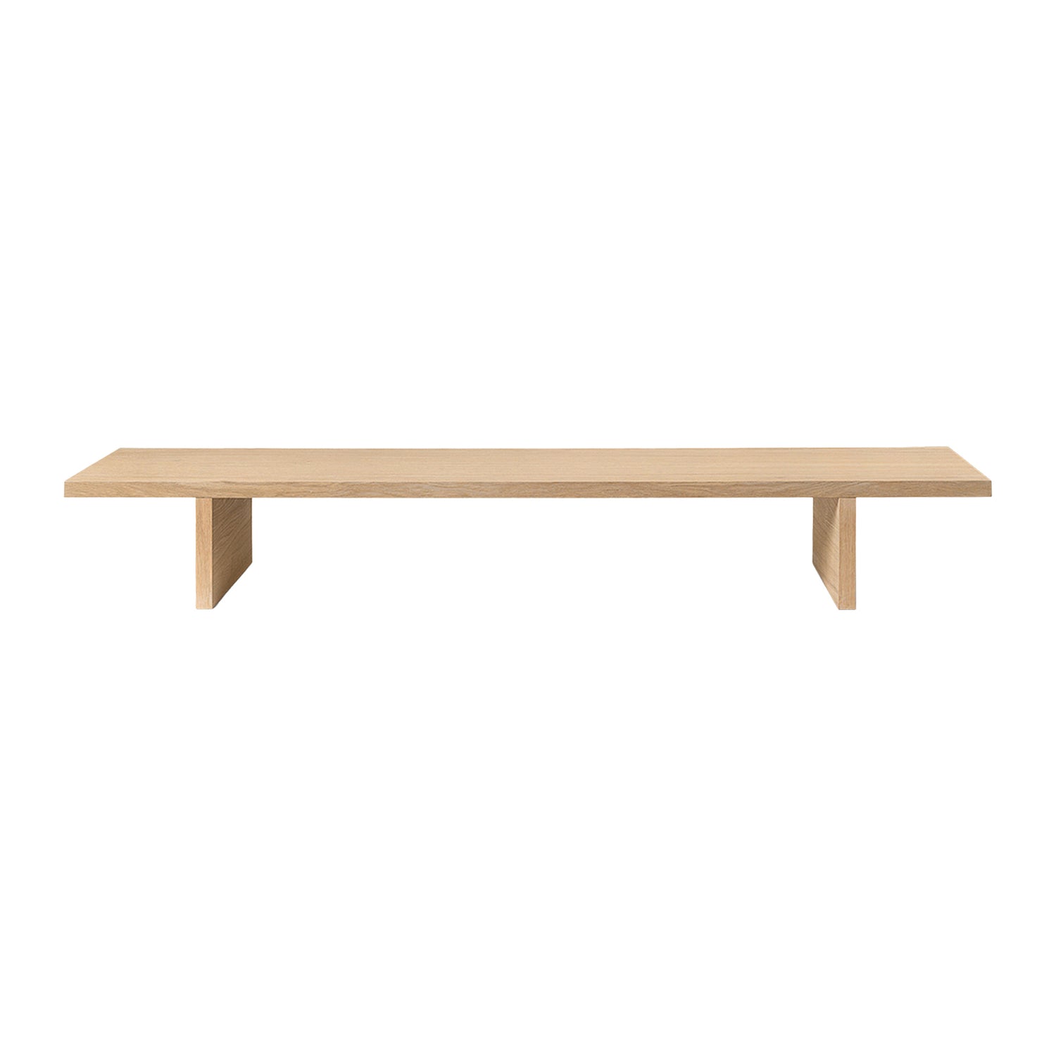 Ferm Living Kona Low Salontafel Naturel Eiken - M