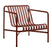 HAY Palissade Lounger Chair Low - Iron Red