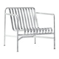 HAY Palissade Lounger Chair Low - Gegalvaniseerd Staal