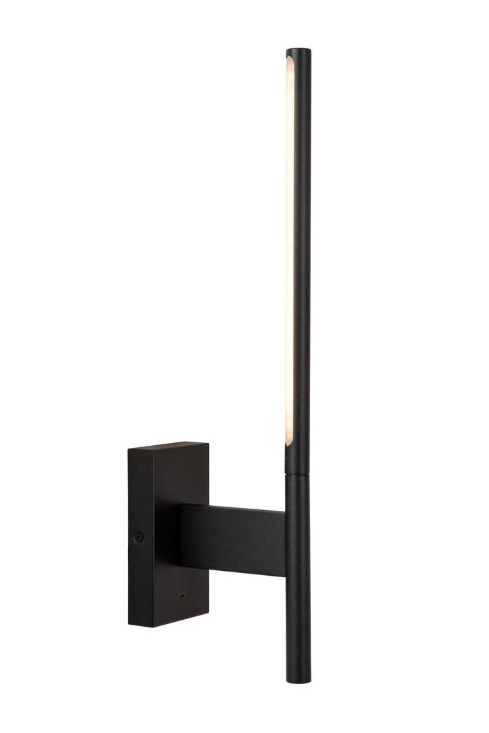 Lucide FINAN Wandlamp - Zwart
