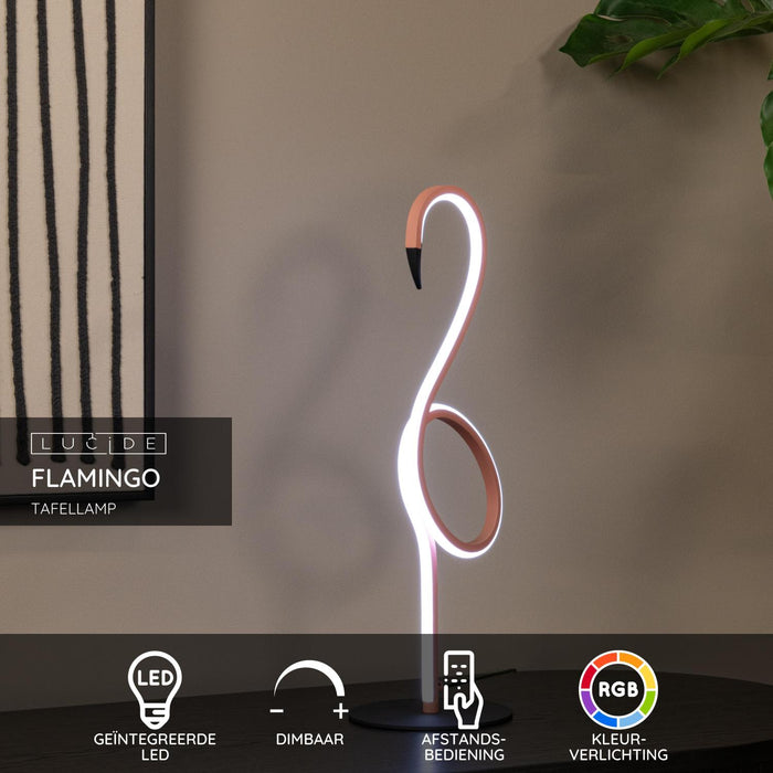 Lucide FLAMINGO Tafellamp - Roze