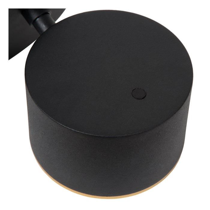 Lucide GIAN Wandlamp - Zwart