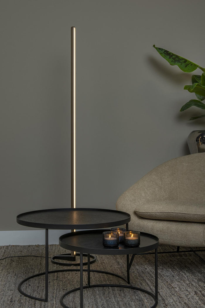 Lucide Premium BRAGA Vloerlamp - Koffie