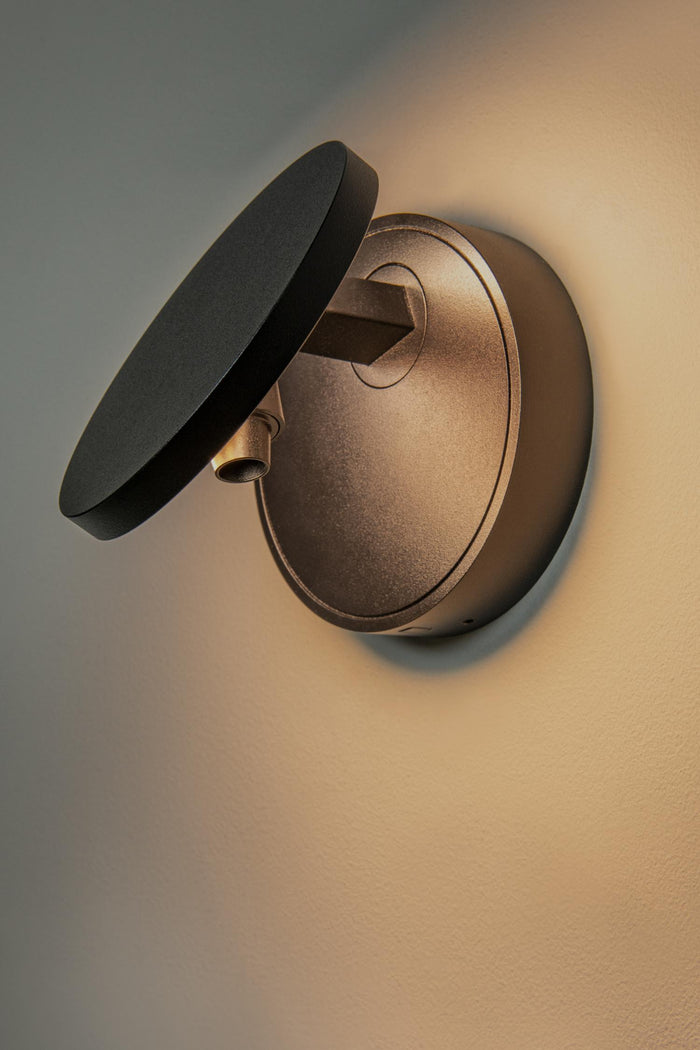 Lucide Premium UFOR Wandlamp - Zwart