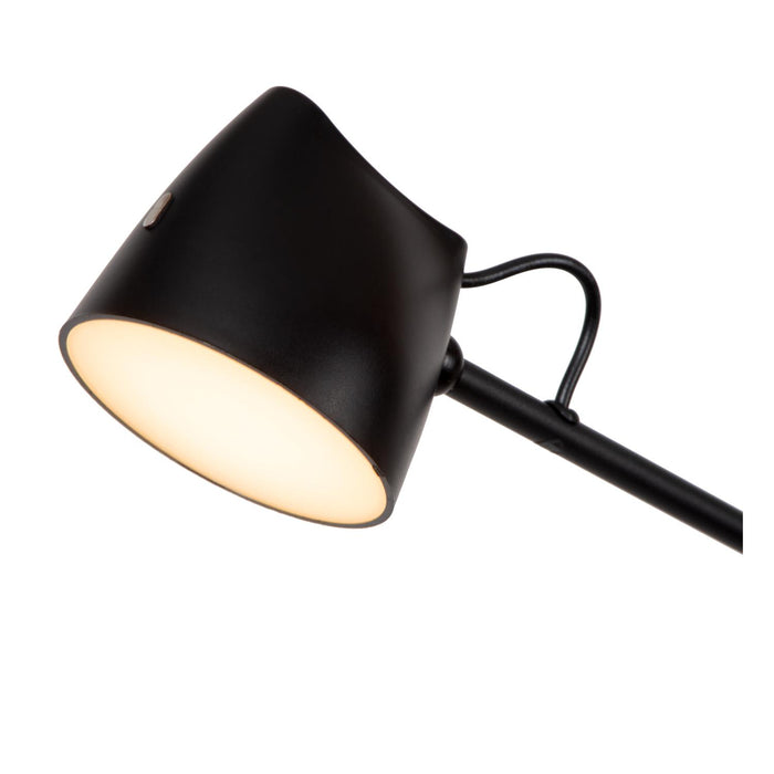 Lucide MILNE Vloerlamp - Zwart