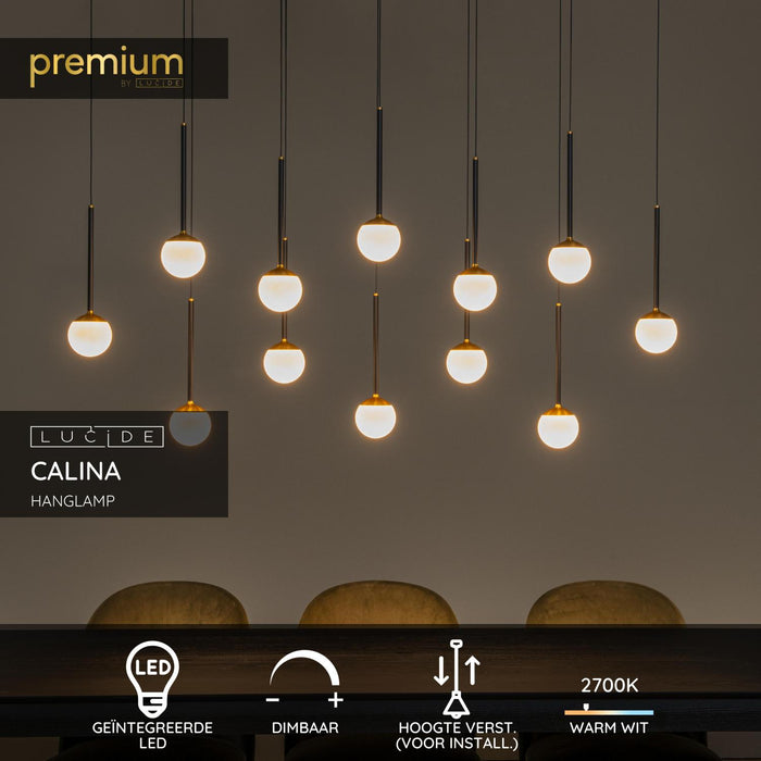 Lucide Premium CALINA Hanglamp - Zwart