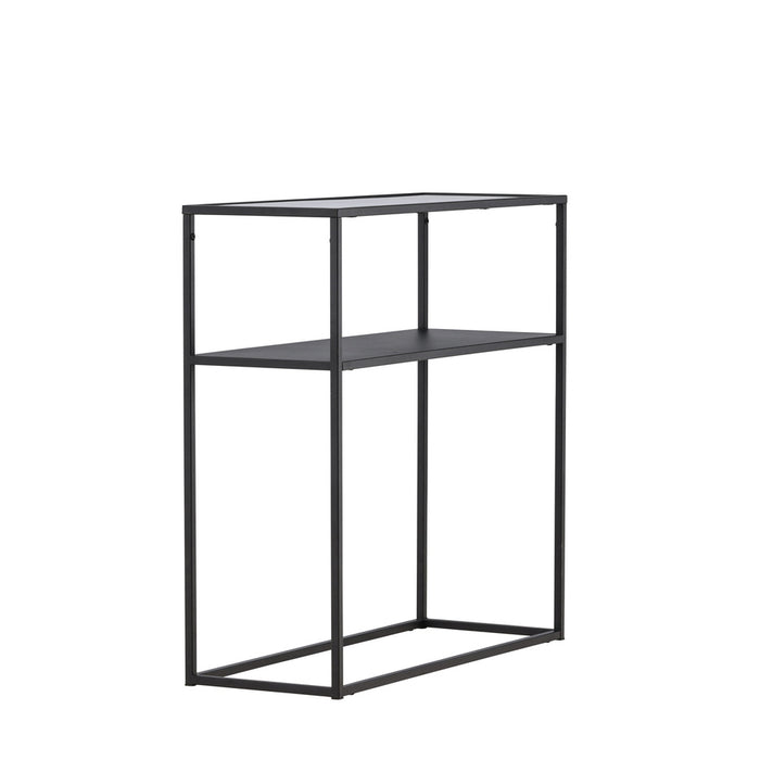 Fjôrd - Sidetable Zwart 30cm - Glas - Bogóta