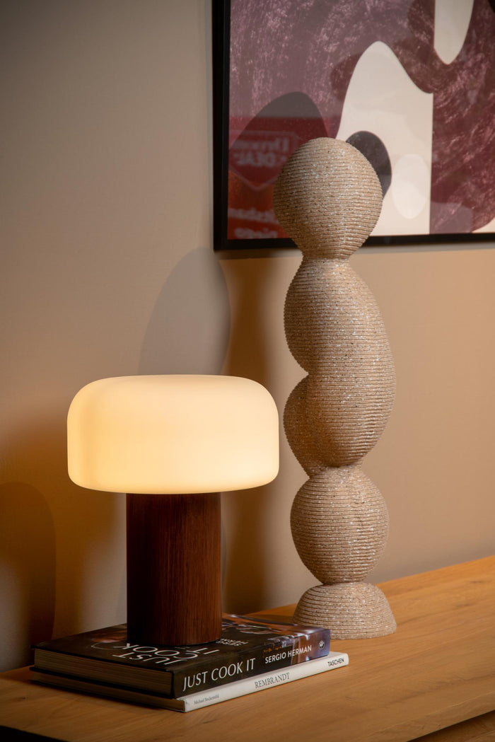 Lucide KENAN Tafellamp - Hout