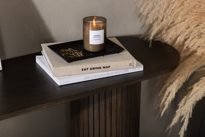 Fjôrd - Sidetable Bruin 130cm - Fineer - Bianca