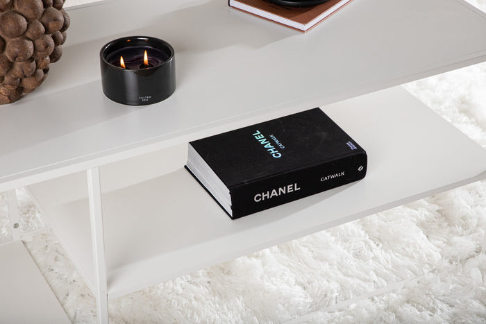 Fjôrd - Salontafel Wit 120cm - Staal