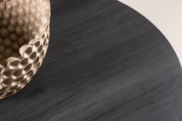 Fjôrd - Salontafel York Ø80cm Zwart