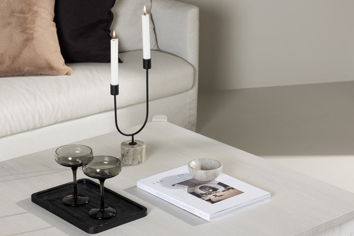 Fjôrd - Salontafel Wit 100cm - MDF - Rogaland