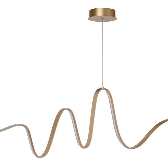 Lucide Premium LAMBADA Hanglamp - Mat Goud | Messing