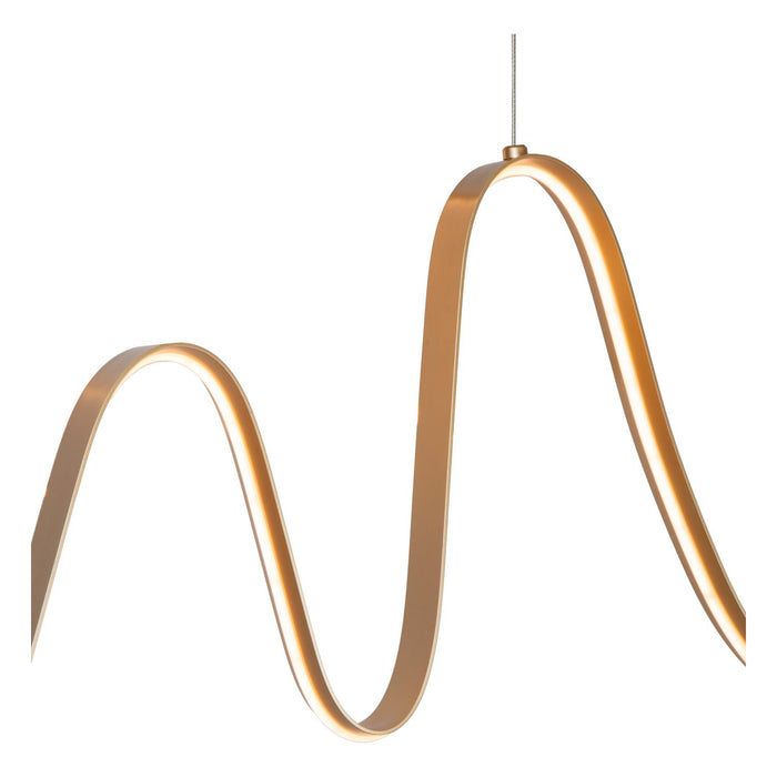 Lucide Premium LAMBADA Hanglamp - Mat Goud | Messing