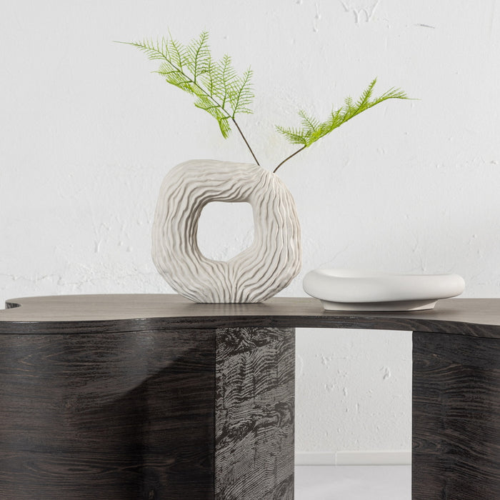 Fjôrd - Salontafel Donkerbruin 130cm - MDF - Larvik