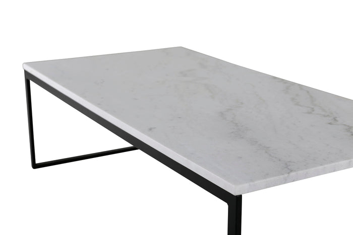 Fjôrd - Salontafel Wit 120cm - Marmer - Estelle