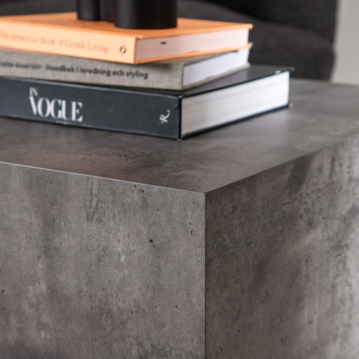 Fjôrd - Salontafel Grijs 80cm - MDF - York