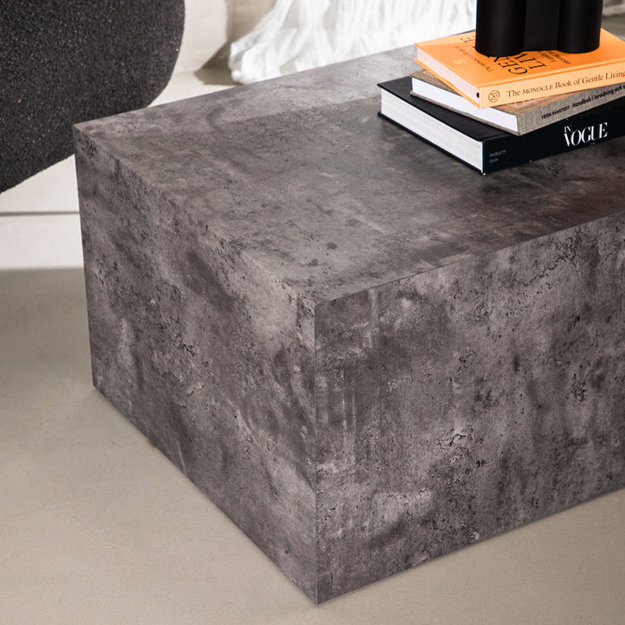 Fjôrd - Salontafel Grijs 80cm - MDF - York