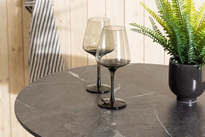 Fjôrd - Bartafel Wit Ø70cm - Staal - Milano