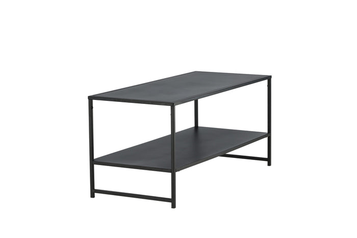 Fjôrd - Salontafel Zwart 102cm - Staal