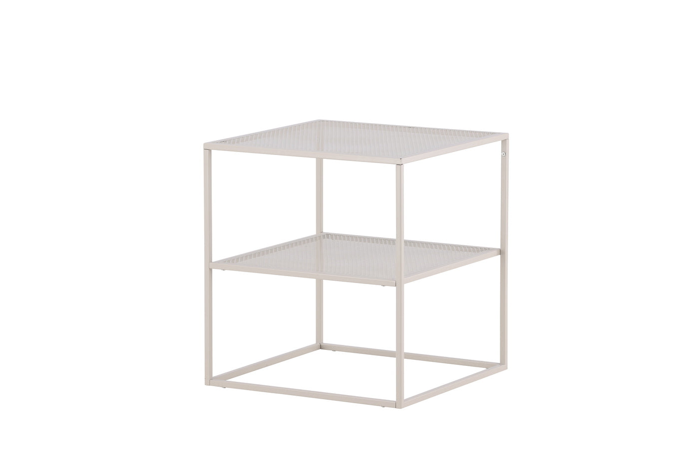 Fjôrd - Bijzettafel Beige 65cm - Staal - Netz