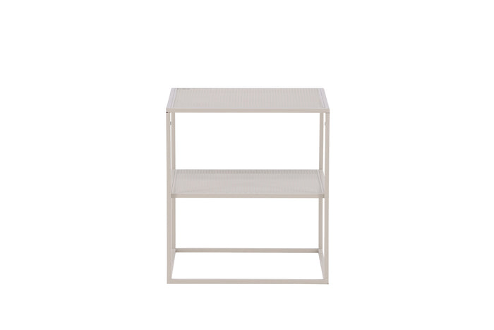 Fjôrd - Bijzettafel Beige 65cm - Staal - Netz
