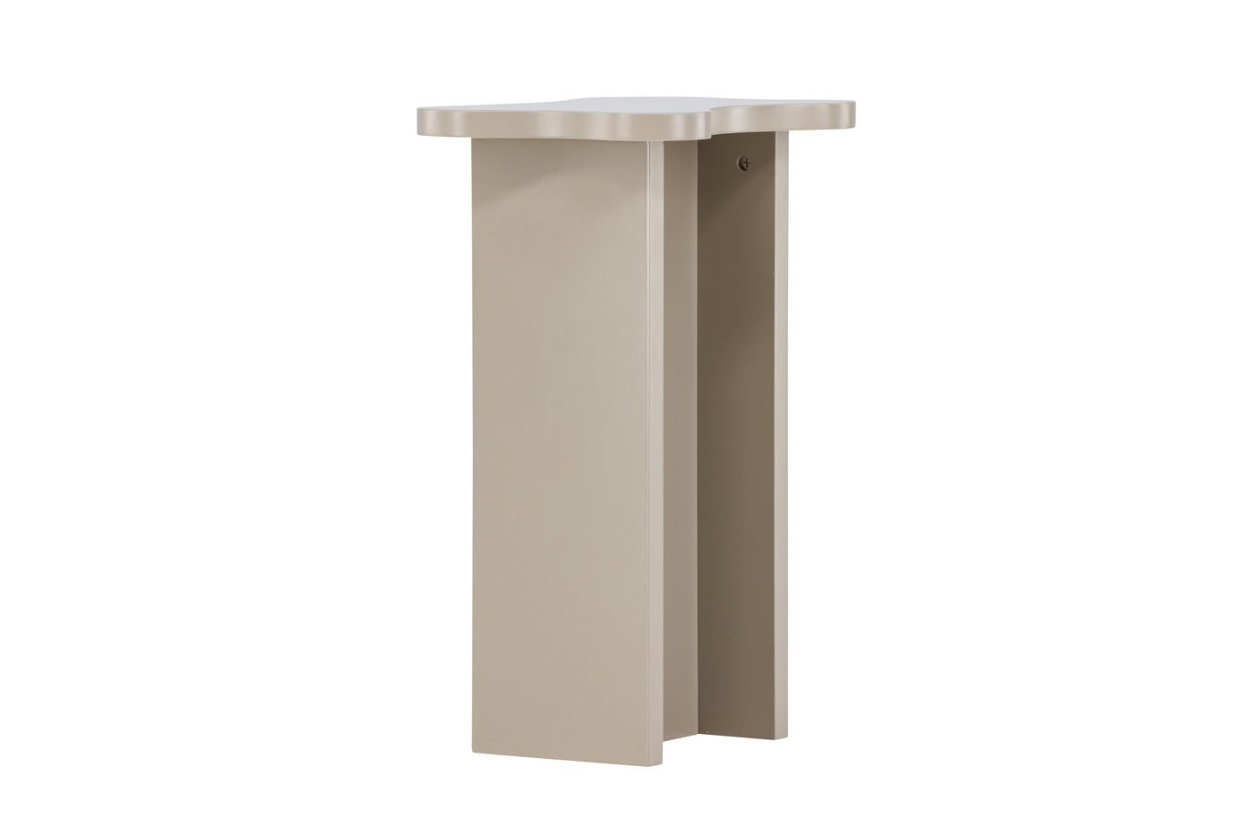 Fjôrd - Bijzettafel Taupe 42cm - MDF - Molde