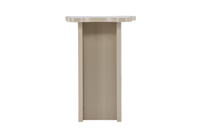 Fjôrd - Bijzettafel Taupe 42cm - MDF - Molde